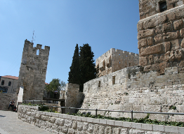 Иродианская кладка башни Давида